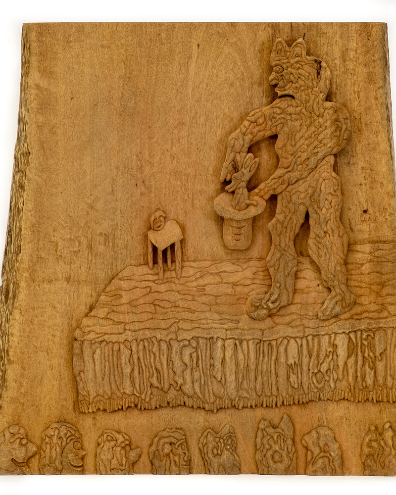 "The Magician" Studio Carving