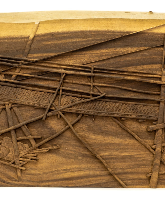 "River Bridge" Studio Carving, David Alan Original Design