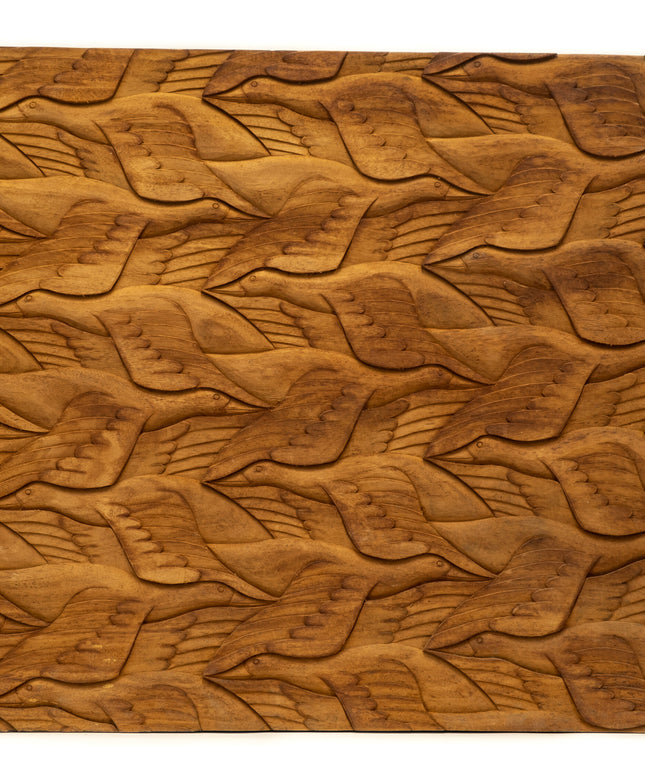 "Bird Pattern" Studio Carving, David Alan Original Design