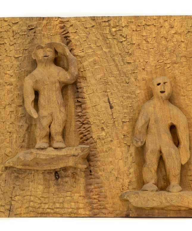 "Clay People" Studio Carving, David Alan Original Design