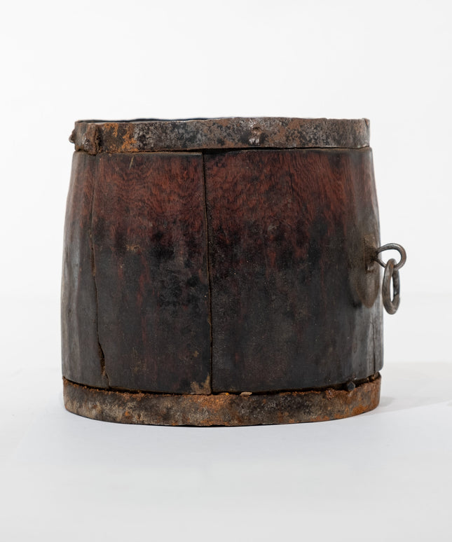 Antique Tibetan Yak Butter Container