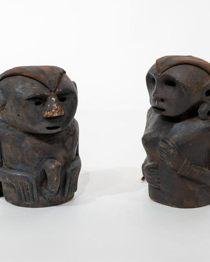 Shaman Effigy Figures (male and female pair)