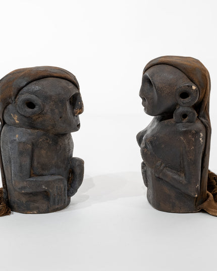 Shaman Effigy Figures (male and female pair)