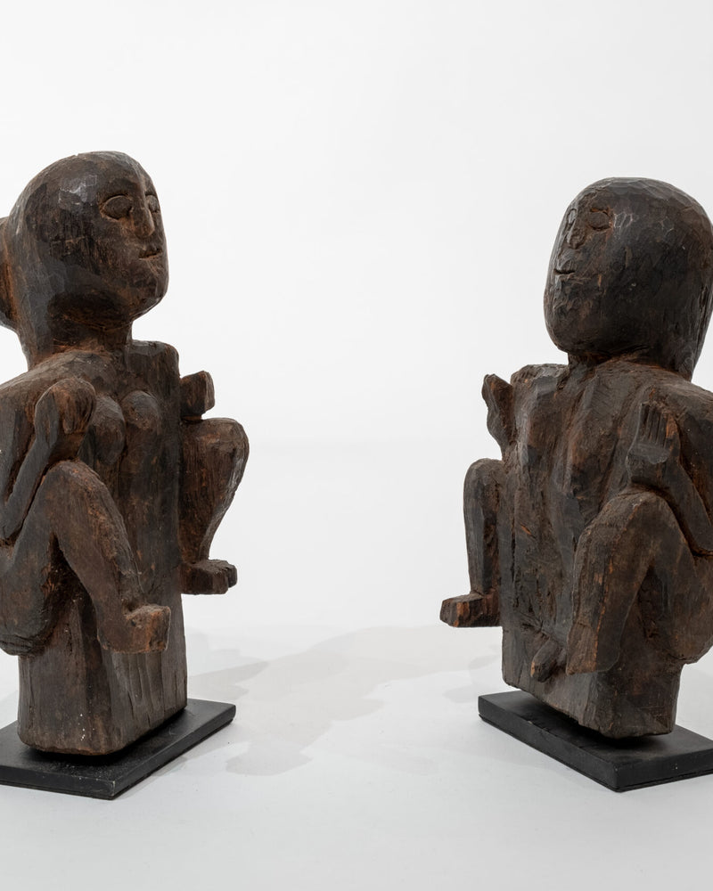 Ancestral Ritual Offering Figures (Pair)