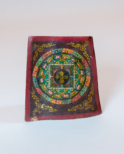 Yak Hip Bone Devotional Painting