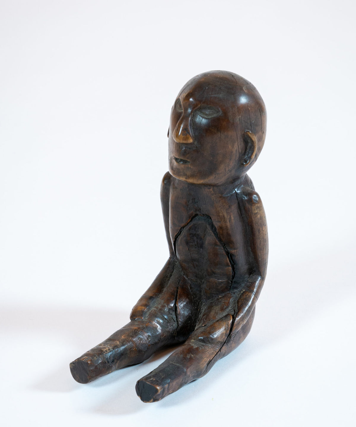 Hand Carved Amulet Figurine for Healing or Luck