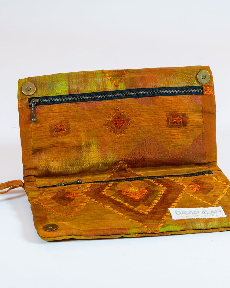 Clutch Purse of Vintage Kimono Fabric