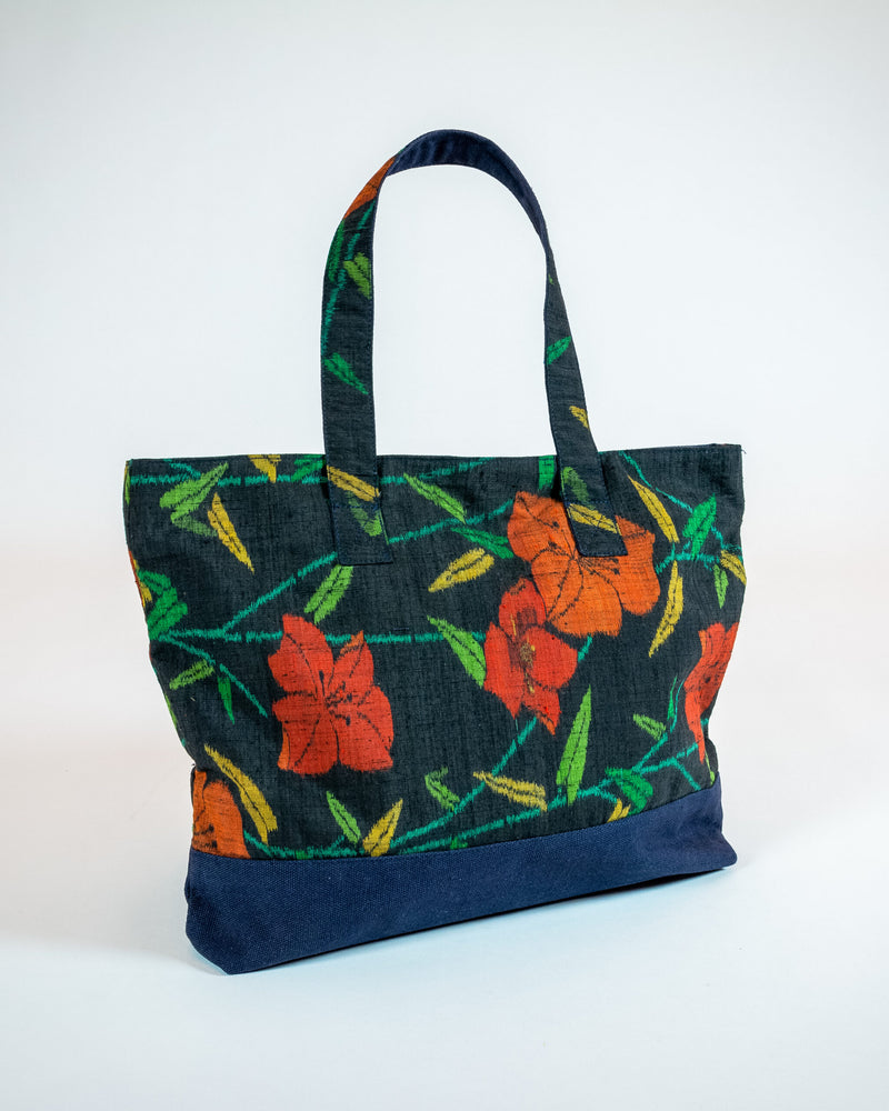 David Alan Designs Tote Bag of Vintage Kimono Fabric