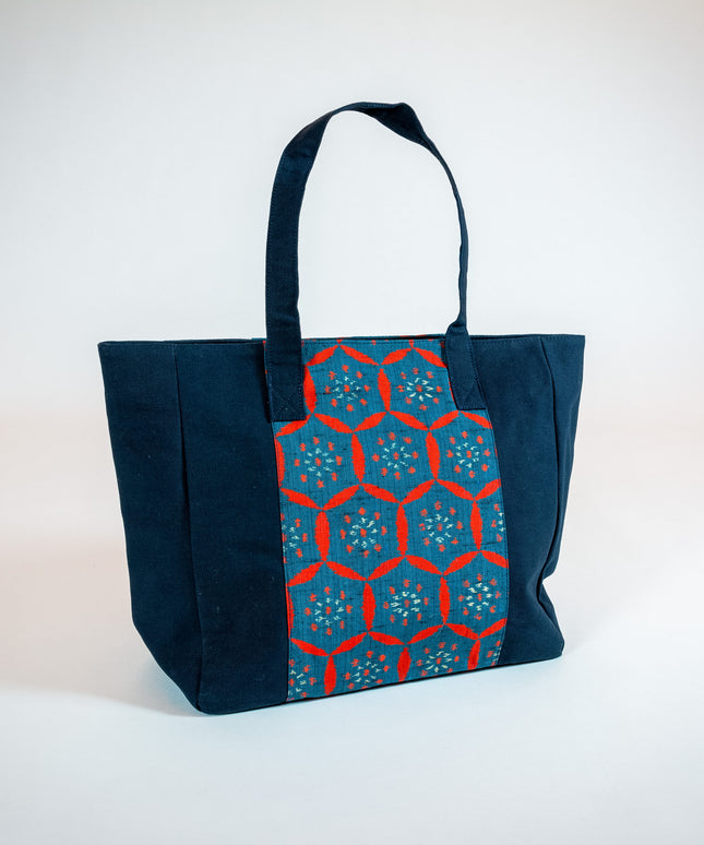 David Alan Designs Tote Bag of Vintage Kimono Fabric
