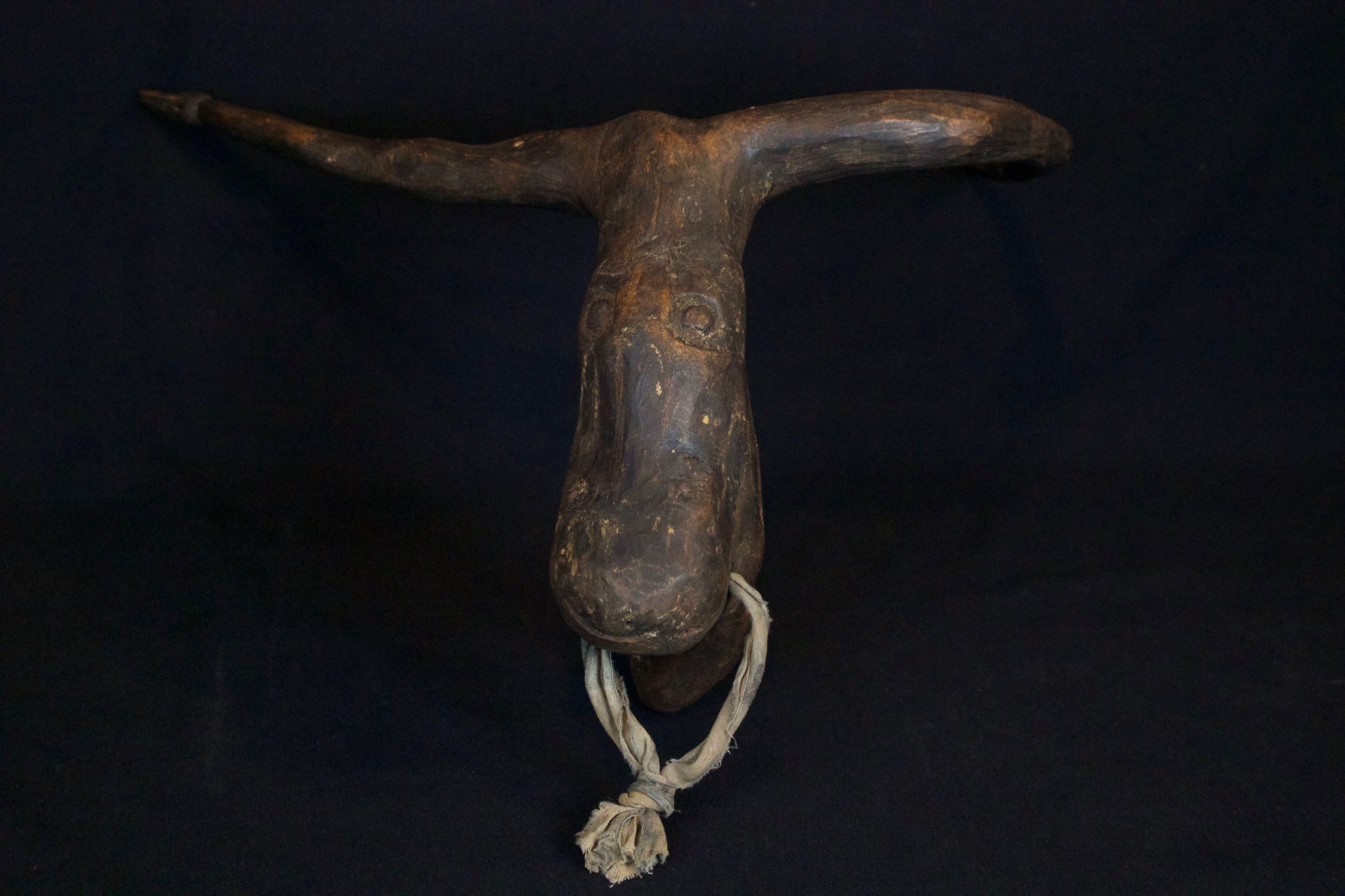 Shaman Healing Amulet/Talisman - Cow, Octopus, Monkey, Bird West Sumba Island, Lesser Sunda Islands, Indonesia Early 20th c, Wood. Used in healing rituals, 10” x 16” x 13”, $600.