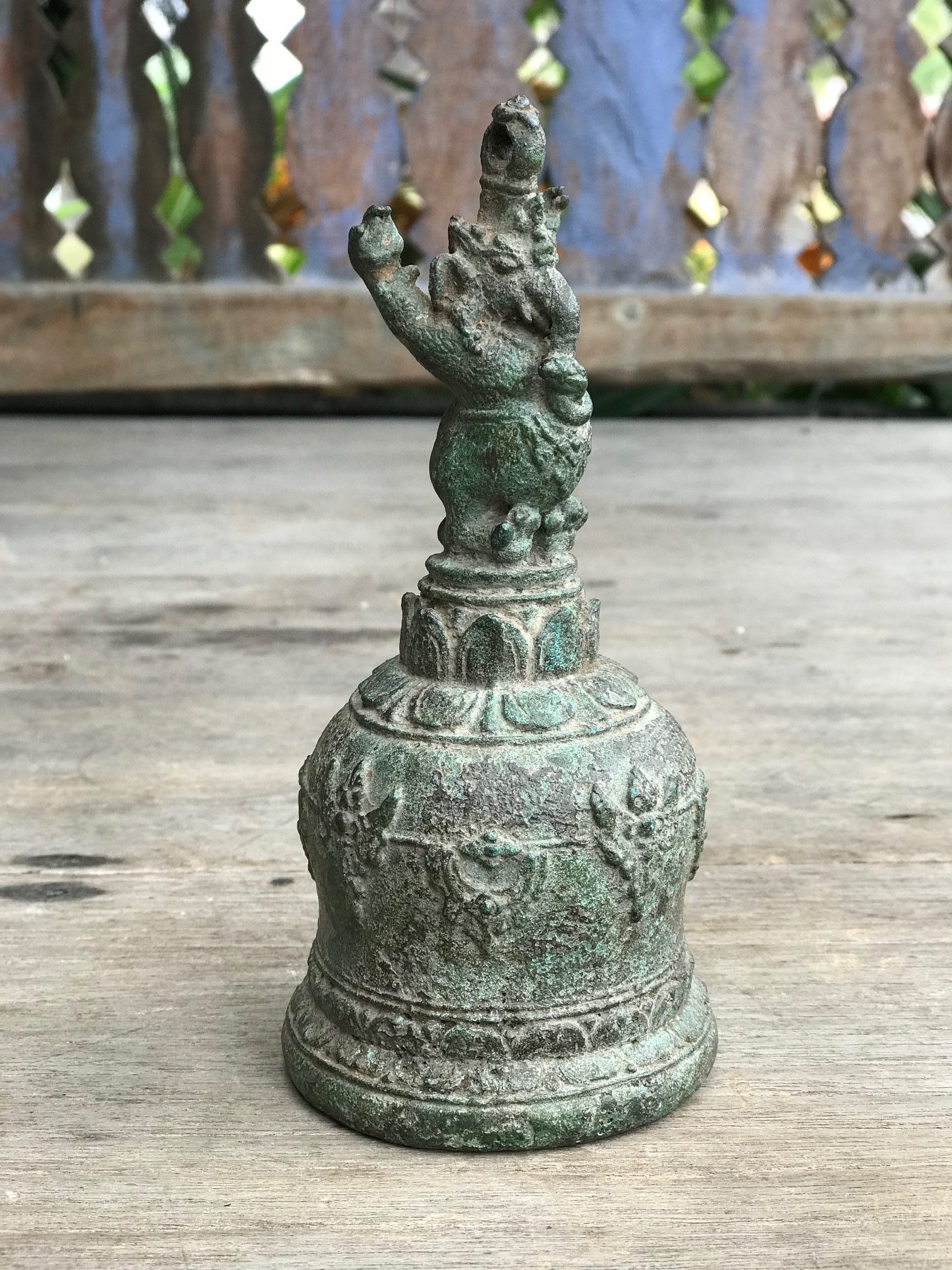 Musical Instrument, Ganesha Temple Bell, Nepal, bronze, with clapper, 6 1/2" x 3 1/4", $875. , thedavidalancollection.com , solana beach, ca